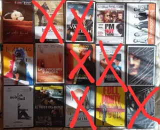 Lote 6 Películas DVD Acción/Aventura