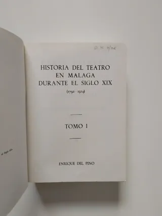 Historia Del Teatro En Málaga (S.XIX)