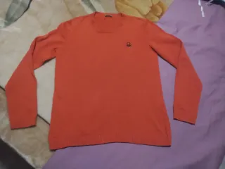 Jersey niño Benetton naranja