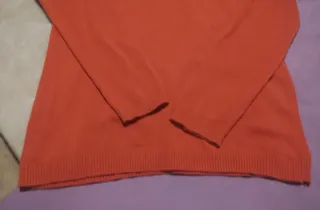 Jersey niño Benetton naranja