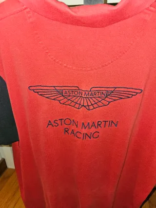 Polo Hackett Aston Martin Racing XL Rojo