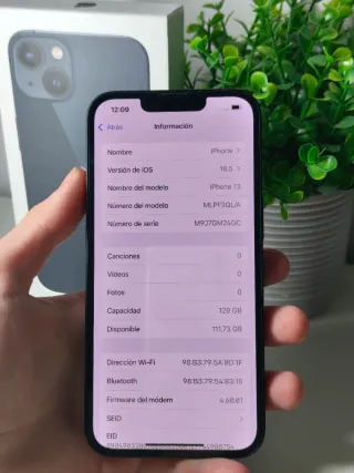 iPhone 13 128GB Medianoche | 89% Salud