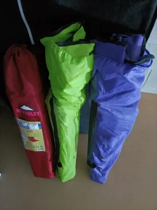 Confezione da 3 sedie pieghevoli da campeggio McKinley