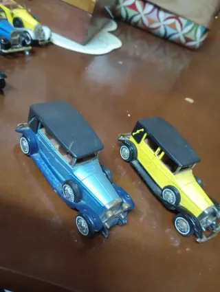 Lote 9 Coches Metálicos Antiguos GisVal