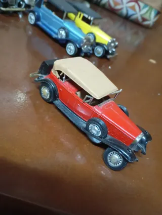 Lote 9 Coches Metálicos Antiguos GisVal