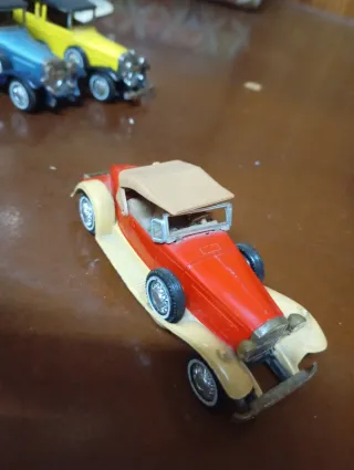 Lote 9 Coches Metálicos Antiguos GisVal