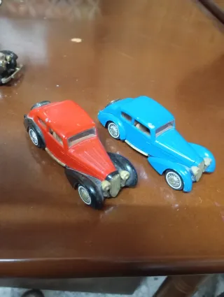 Lote 9 Coches Metálicos Antiguos GisVal