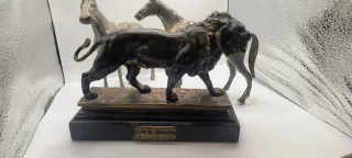 Bronzo Cavalli e Leone