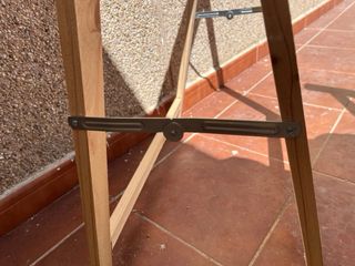 Caballetes de madera (borriquetas)