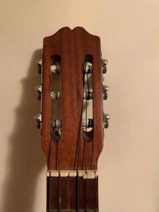 Guitarra Clásica Madera Natural