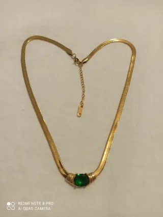 Collar Acero Inoxidable 304 Dorado