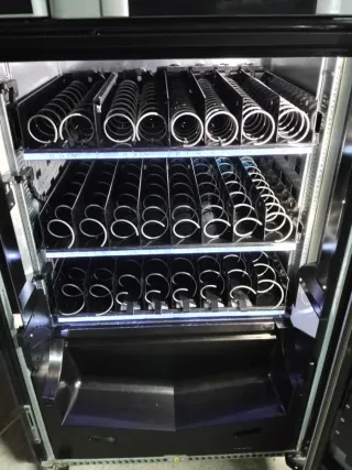 Máquina expendedora combi.Cafe, Snack con frío