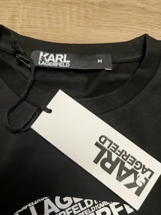 Camiseta Karl Lagerfeld Negra Talla M