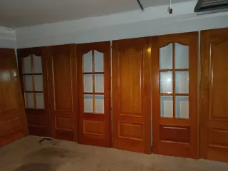 Puertas interiores de nogal