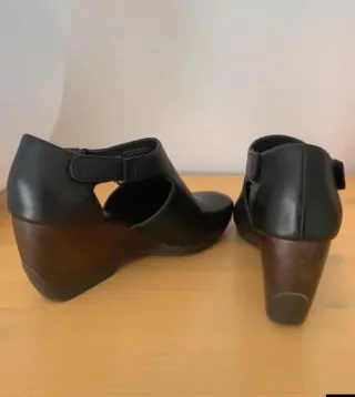 Botines Camper piel negros Talla 38