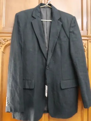 Americana negra fina Talla 52 NUEVA