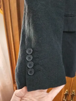 Americana negra fina Talla 52 NUEVA