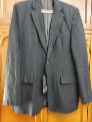 Americana negra fina Talla 52 NUEVA