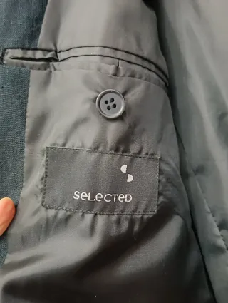 Americana negra fina Talla 52 NUEVA