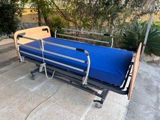 Somier articulado + Colchón azul