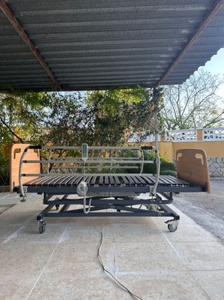 Somier articulado + Colchón azul