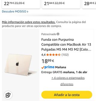 Funda MacBook Air 13