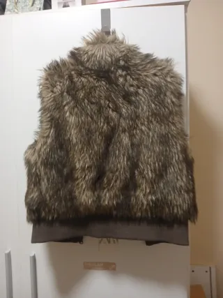 Chaleco , chaqueta de pelo