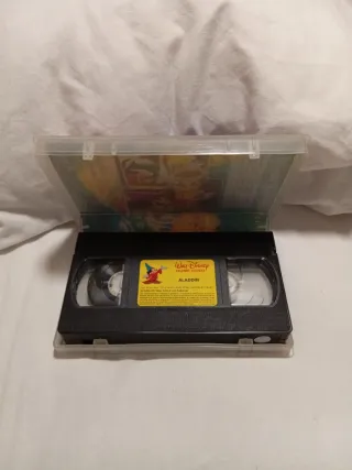 Película VHS Disney Aladdin (Español)