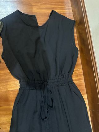 Mono verde y negro talla única