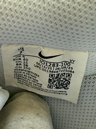 Nike Air Force 1 White Gold