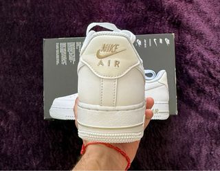 Nike Air Force 1 White Gold