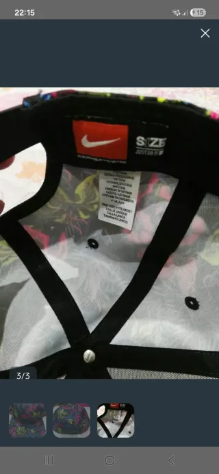 Berretto Nike con stampa floreale