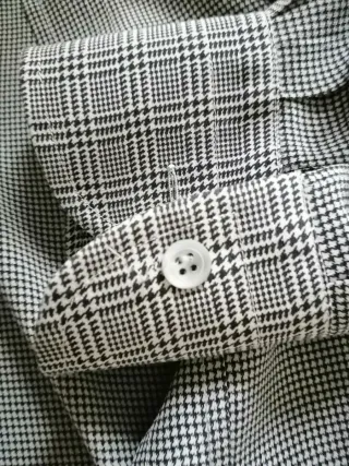 Camicia uomo vintage 100% seta