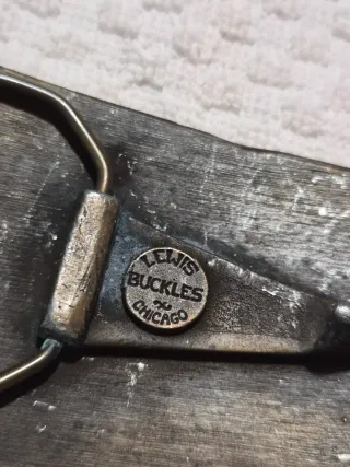 Fibbia Wells Fargo & Co Messicana Vintage