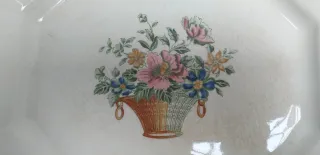 2 Vassoi e 2 Piatti Cartuja Pickman