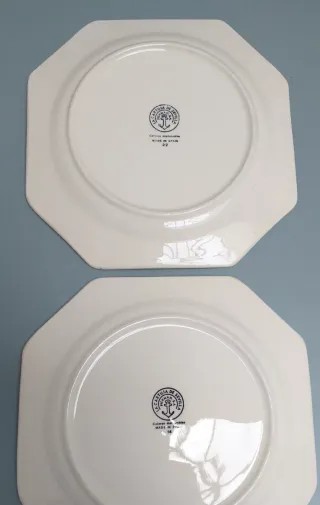 2 Vassoi e 2 Piatti Cartuja Pickman