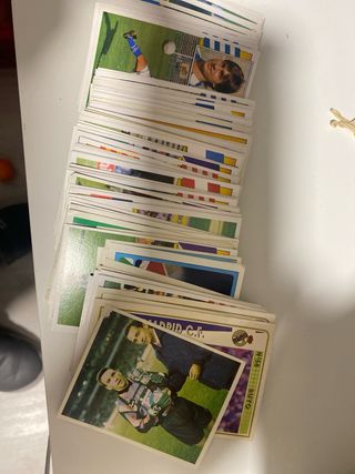 Lote cromos fútbol 90s
