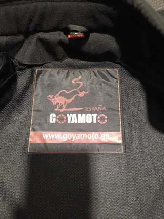 Cazadora Moto Negra Talla S