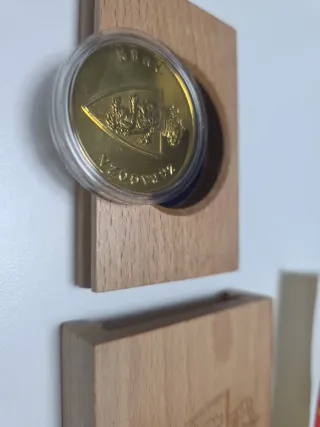 Medalla Oficial Real Zaragoza Campeón Europa 1995