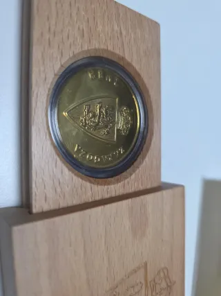 Medalla Oficial Real Zaragoza Campeón Europa 1995