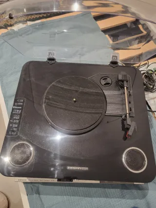 Giradischi Energy Sistem Nero USB