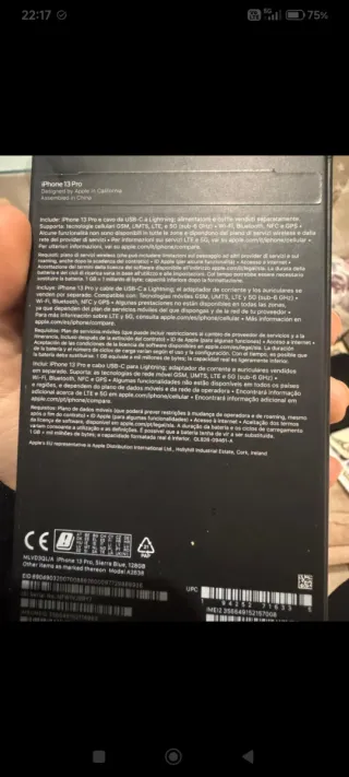 iPhone 13 Pro Azul Sierra