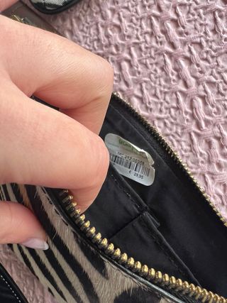 Lote 4 bolsos mano animal print y lisos