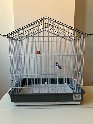 Gabbia per uccelli + accessori