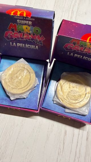 Moneda Super Mario Galaxy McDonald's