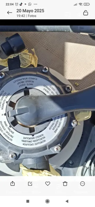 Piscina desmontable redonda + depuradora