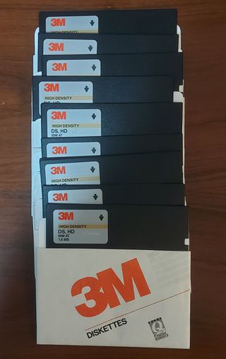 10 FLOPPY DISK DISQUETES 5,25” PARA PC