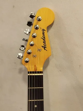 Guitarra Eléctrica Negra Academy nueva