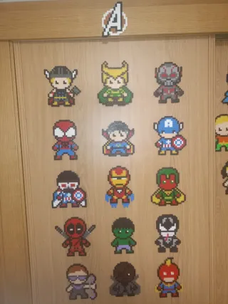 Figura Flash Hama Beads