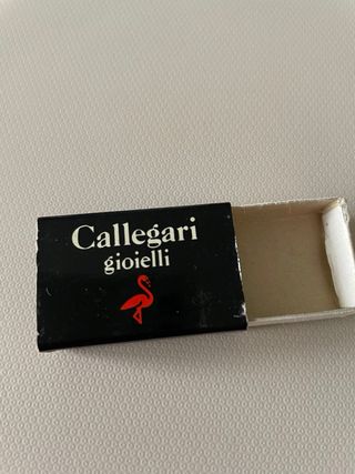 Porta fiammiferi Callegari vintage